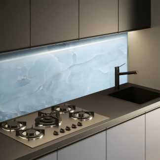 Blue Sky - üvegpanel