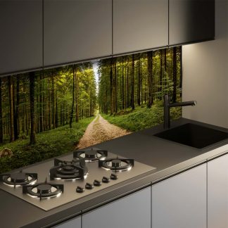 Pine Trail - Konyhai hőálló üveg hátfal